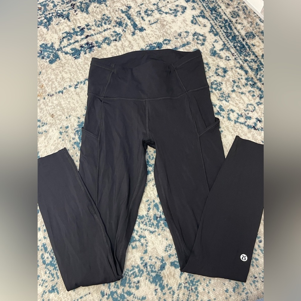 Black Thin Lulu lemon leggings